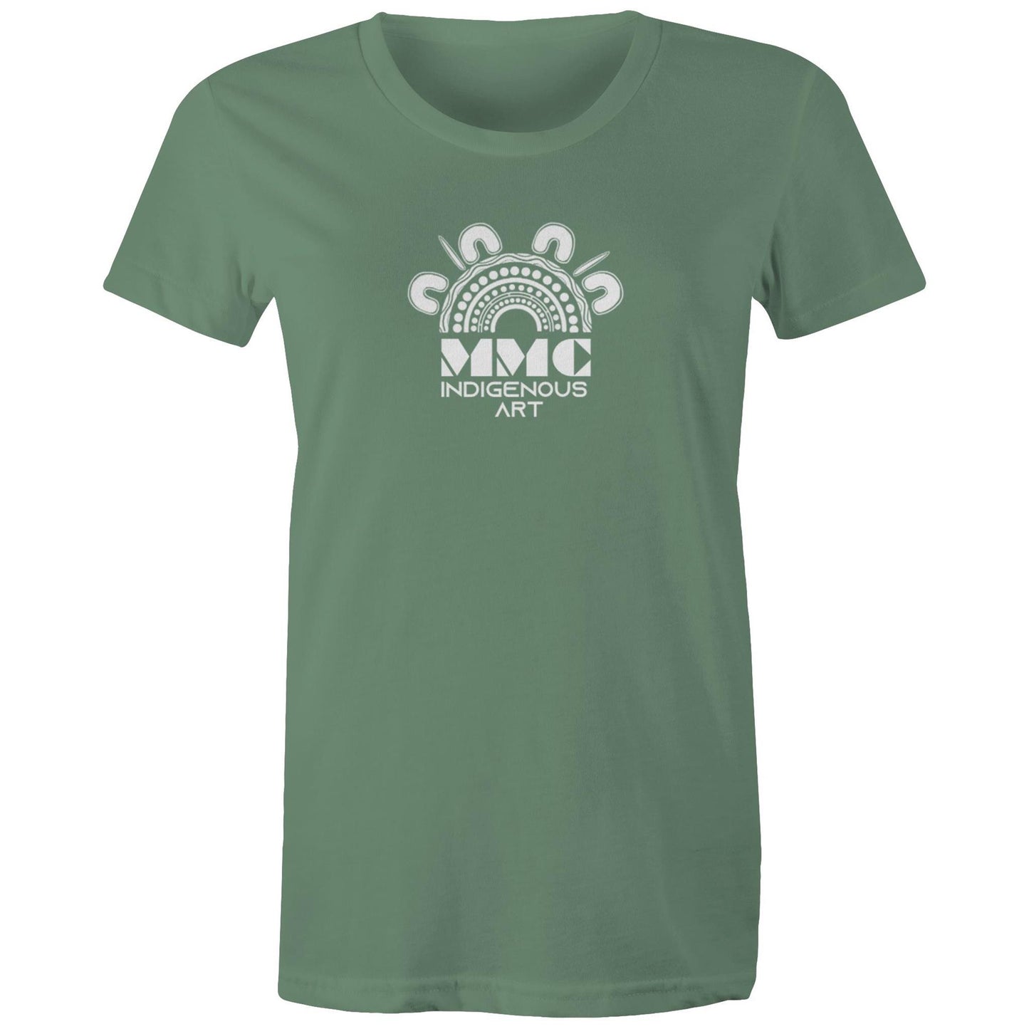 MMC Indigenous Art Logo - Women's Maple Tee