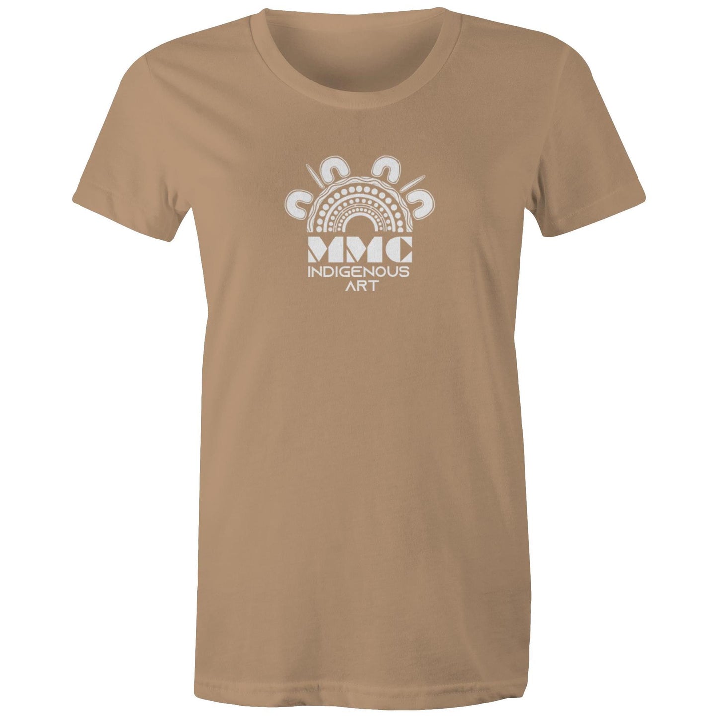 MMC Indigenous Art Logo - Women's Maple Tee